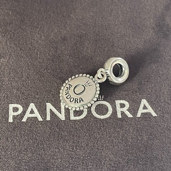 Pandora Kansas City Chiefs Football Arrowhead Dangle Charm Womens - Picture 4 of 4